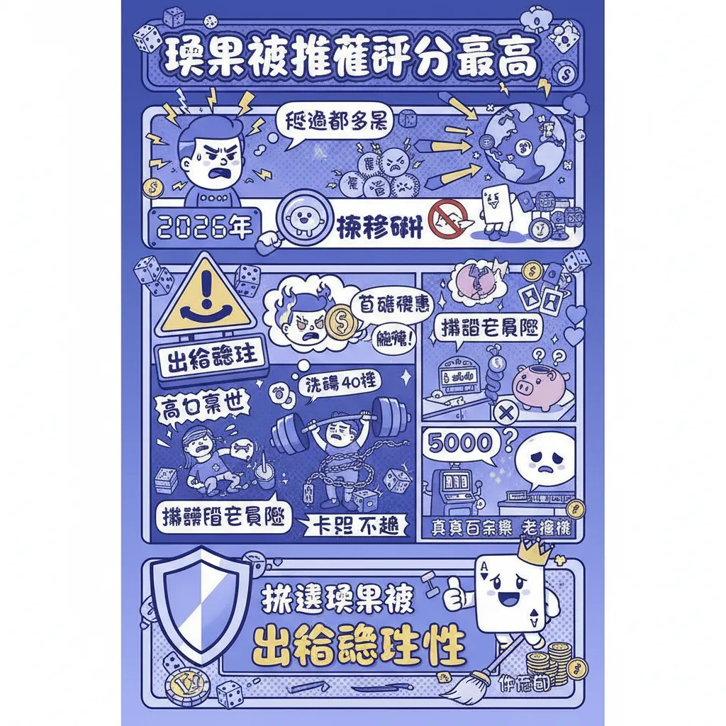 娛樂城推薦評分最高：如何挑選出金穩定的線上博弈平臺？