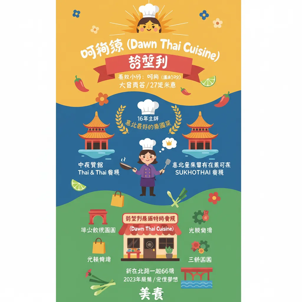 阿桐師的傳奇之路：從飯店主廚到自有品牌「許雪莉泰國時尚餐廳」